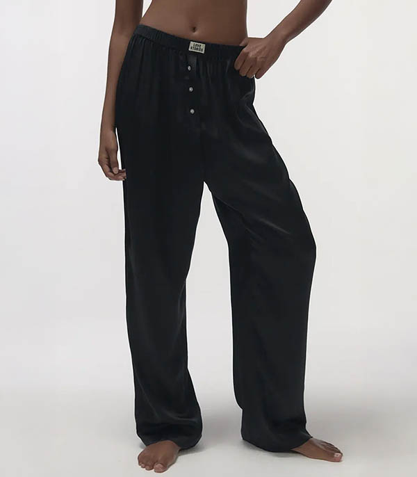 Theodore Pyjama Pants Black Love Stories