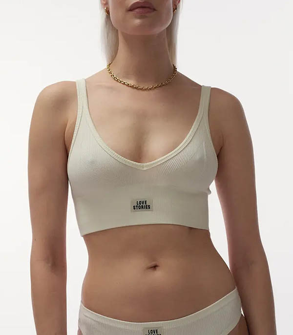 Posey Off White bra Love Stories