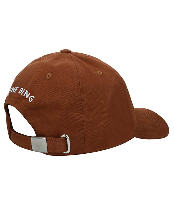 Jeremy Baseball Cap Dark Camel Anine Bing