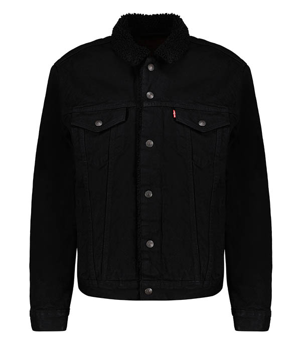 Veste homme Trucker Sherpa Type 3 Noir Levi's