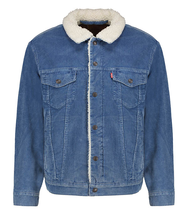 Veste homme Trucker Velours Relaxed Bleu Spring Levi's