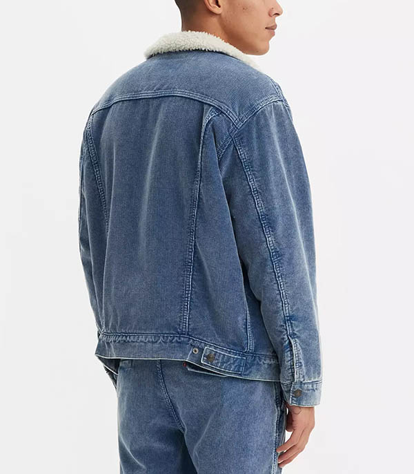 Veste homme Trucker Velours Relaxed Bleu Spring Levi's