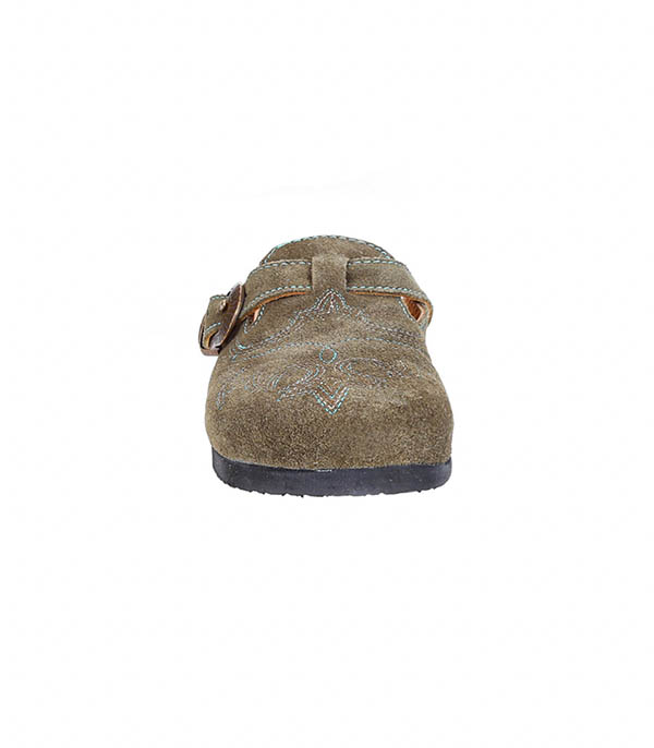 Sabots Bahia Suede Military Mexicana