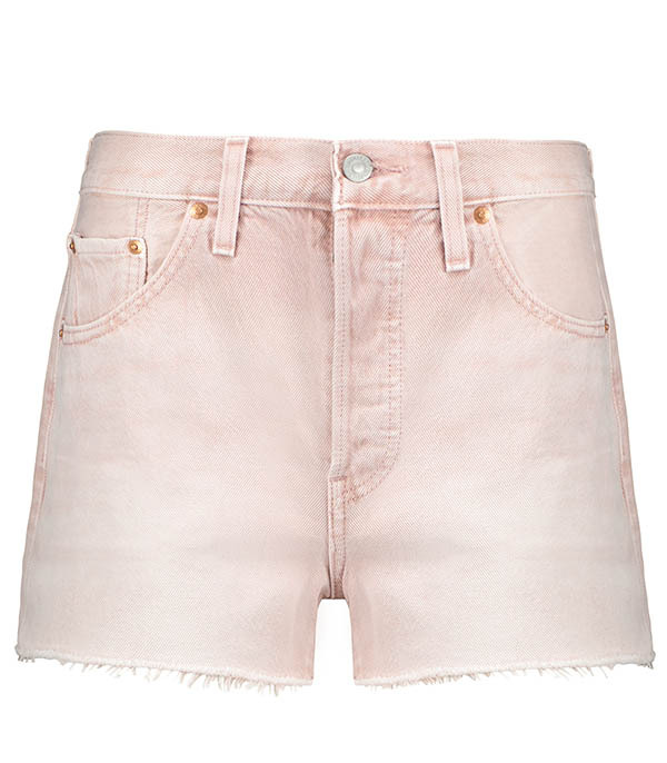 Short 501 jean Scraped Rose Levi's