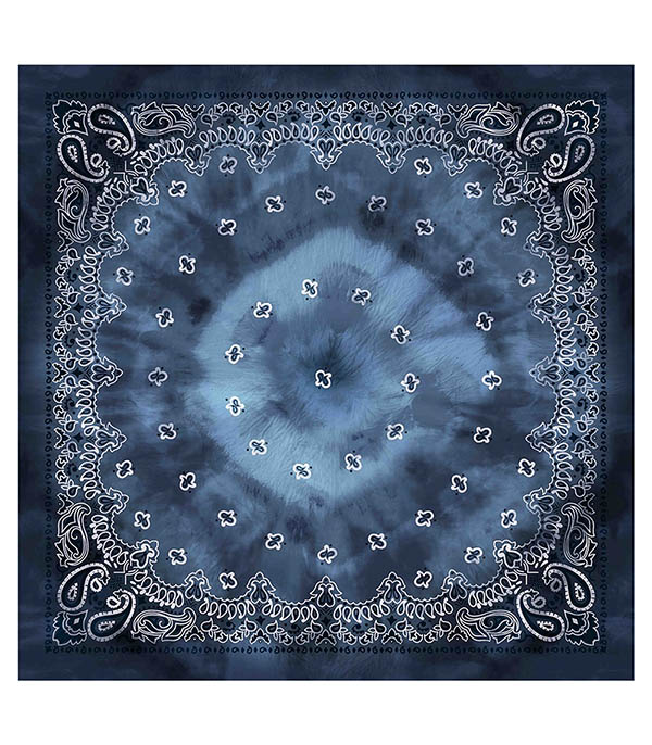 Etole Bandana Alvina Quadra T&D Navy destin