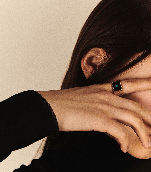 Bague Anton N°2 Black Onyx Pascale Monvoisin