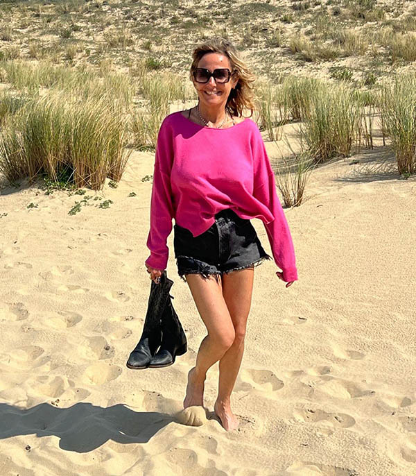 Pull Manches Longues Birkin Fushia La Cabane Orson