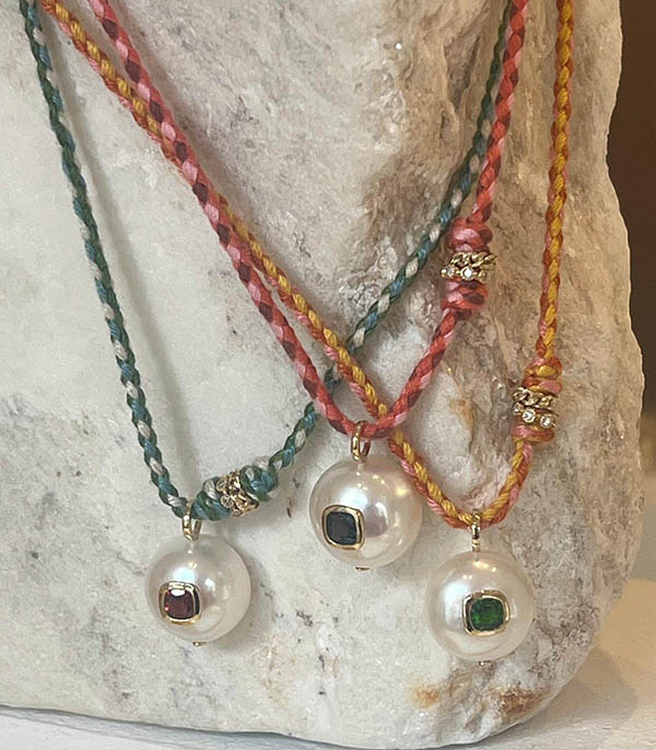 Collier Eddie Diopside Pascale Monvoisin