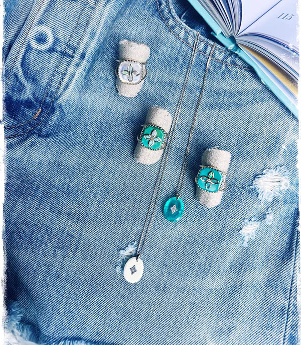 Collier Gina Green Pascale Monvoisin