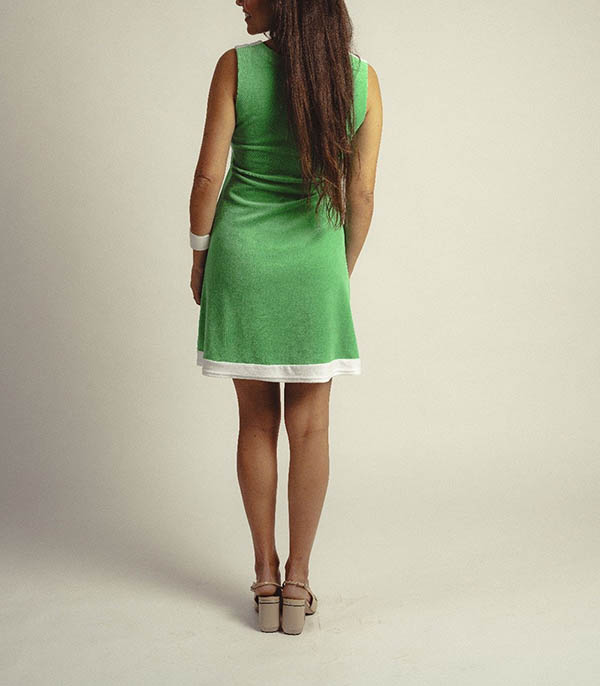 Robe Althea Vert Apple Ma petite plage