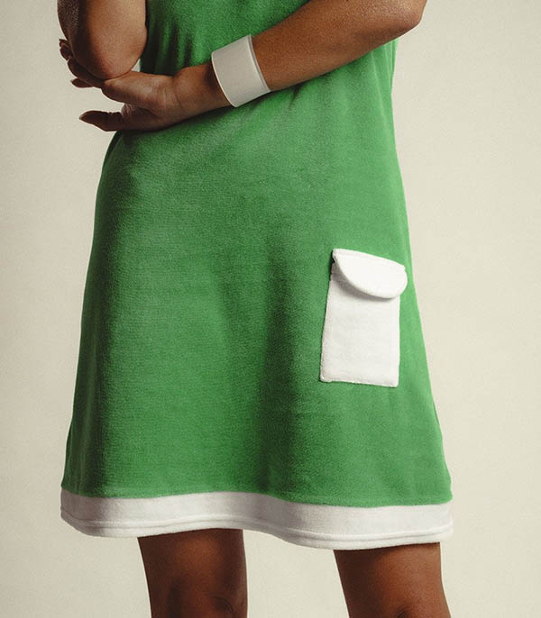 Robe Althea Vert Apple Ma petite plage