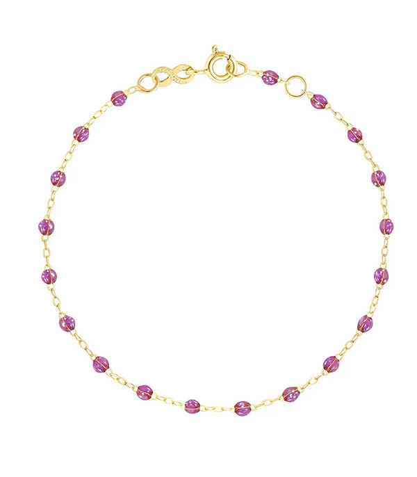 Bracelet Or Jaune et Perles de résine Gigi Clozeau Bracelet Or Jaune et Perles de résine Gigi Clozeau