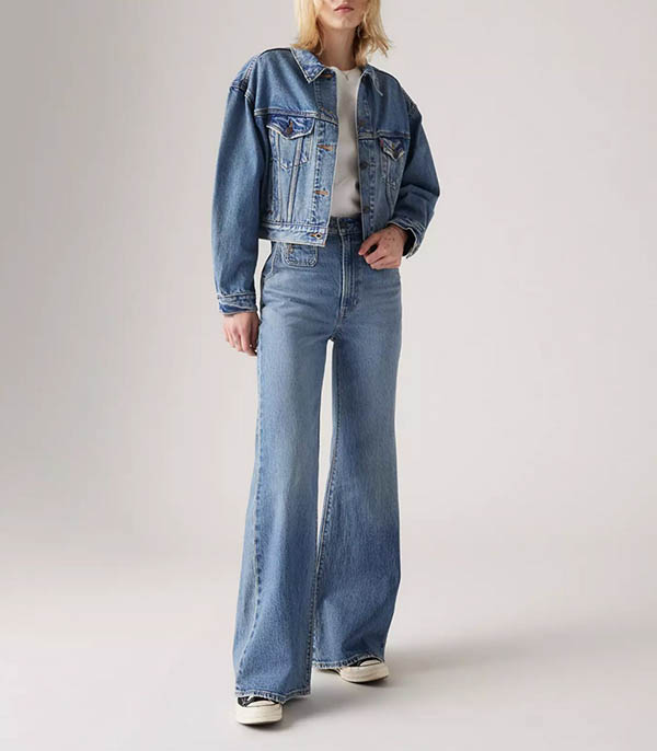 Jean Ribcage Bells Next Saturday No Crease Levi's