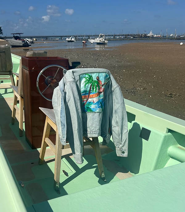 Veste en jean Costa Rica G.Kero