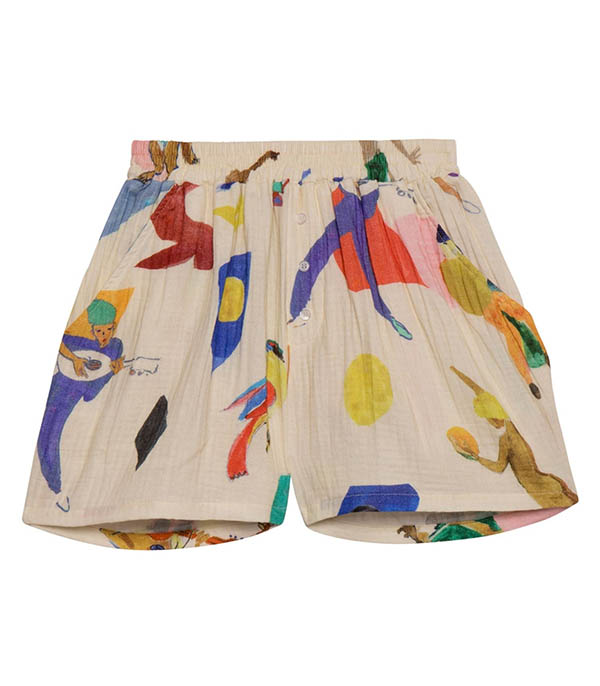 Short en gaze de coton Music Cut G.Kero