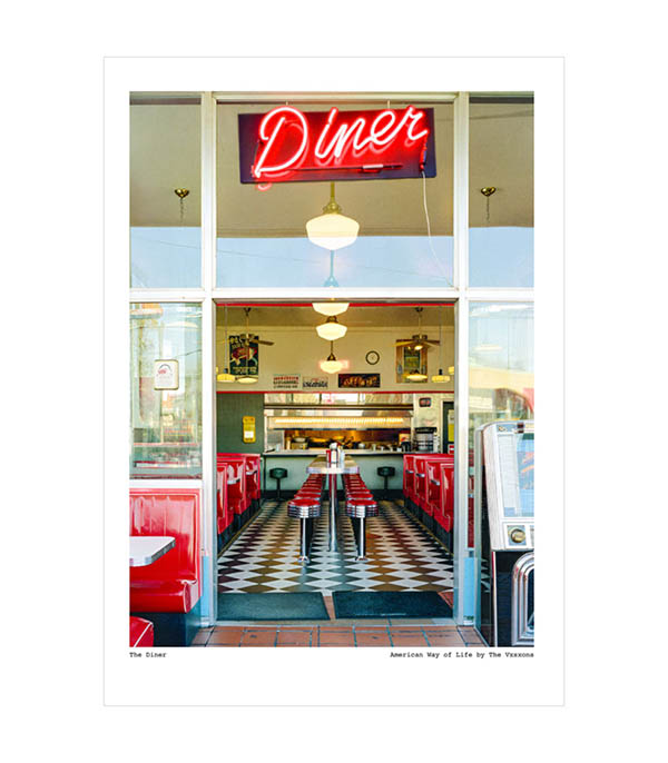 Affiche The Vision Awol 023 - Diner 56 x 76 cm Image Republic
