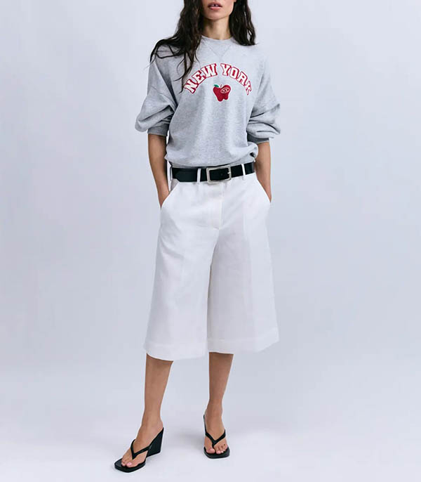 Pull Sloane à col rond Love Stories