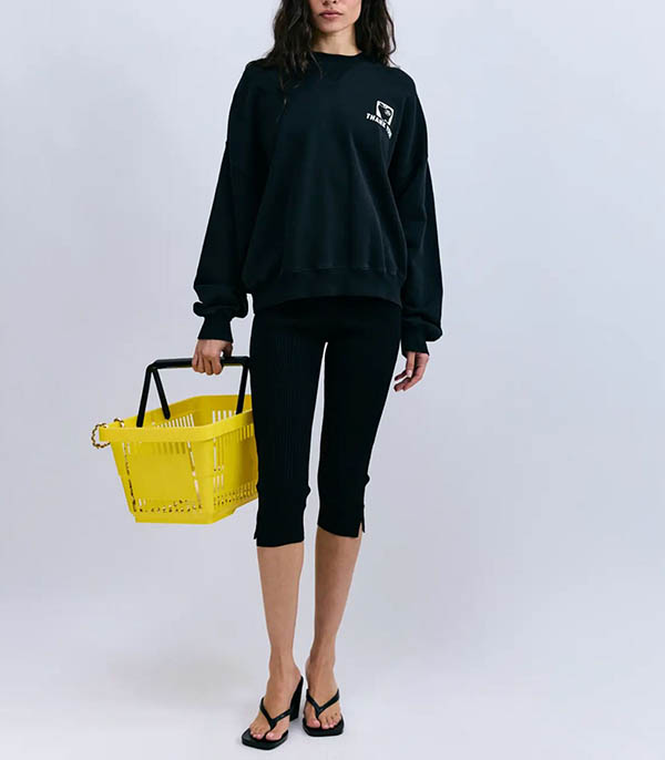 Pull Sloane Thank You à col rond Love Stories