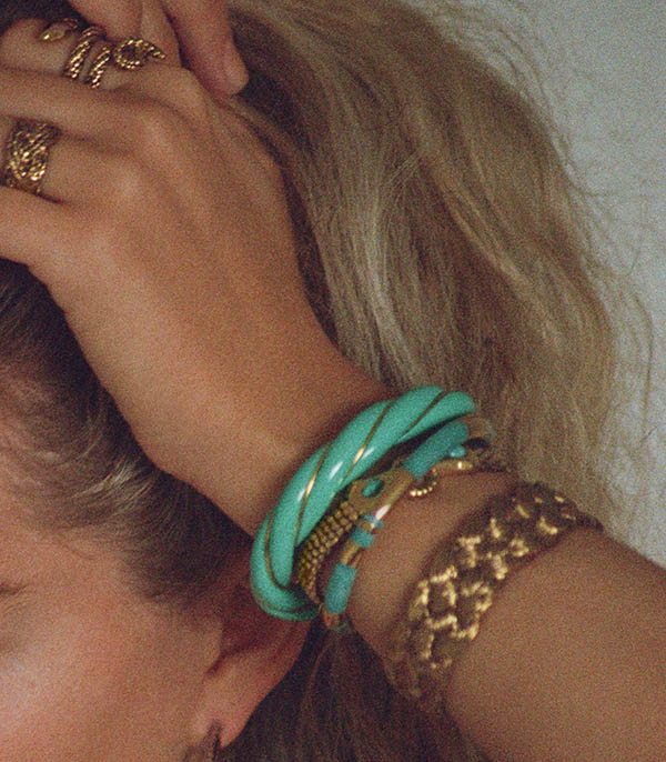 Jonc Positano Aqua Aurélie Bidermann