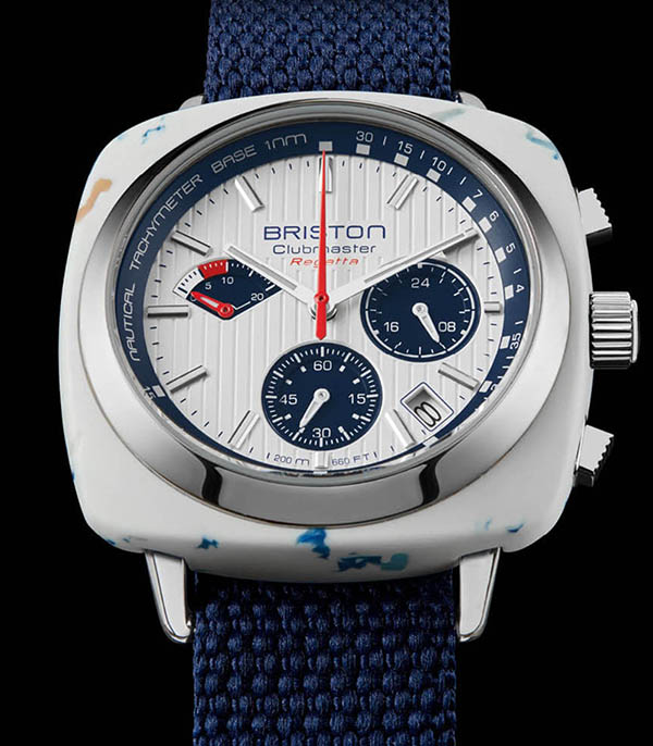 Montre homme Regatta Edition spéciale - cadran blanc Briston