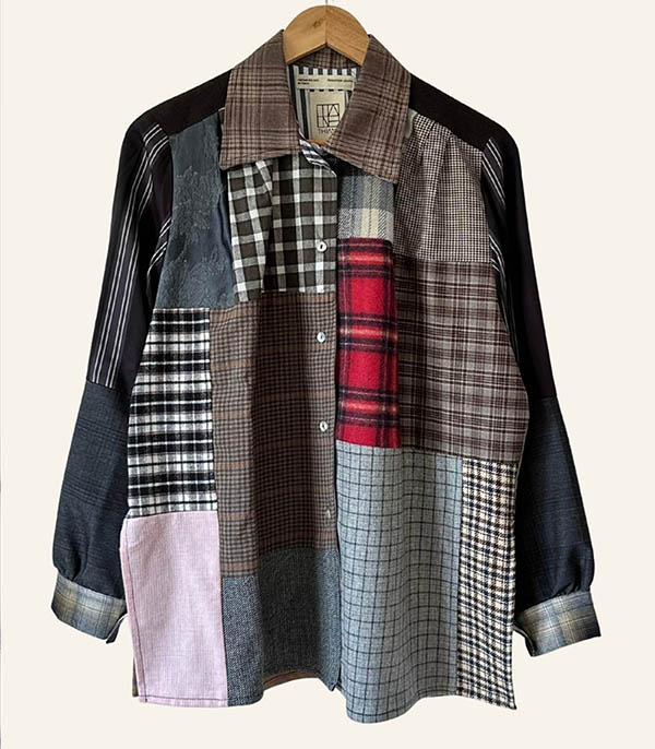 Chemise Ella Patchwork Rocks/Wood THIANE Chemise Ella Patchwork Rocks/Wood THIANE