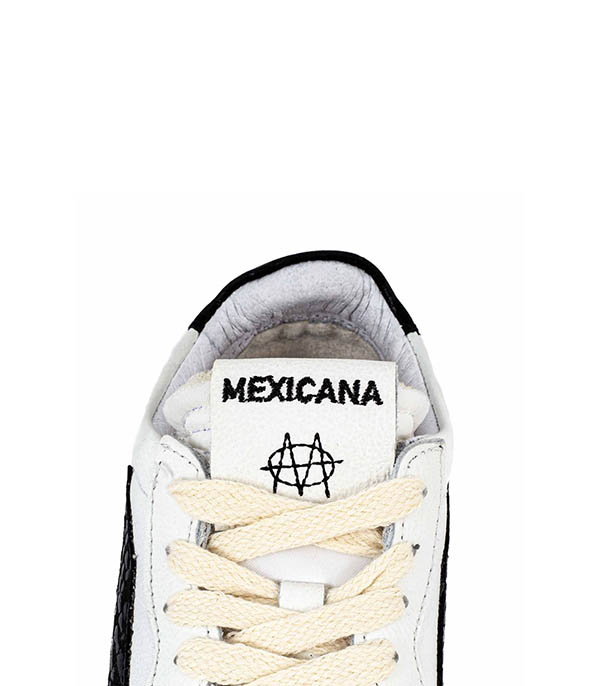 Basket Chavez White Black Mexicana