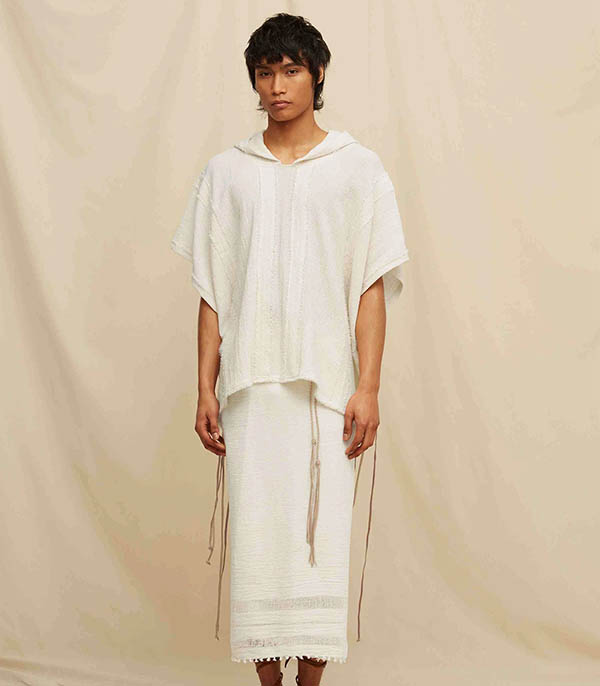 Poncho May Natural CARAVANA