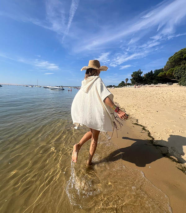Poncho May Natural CARAVANA