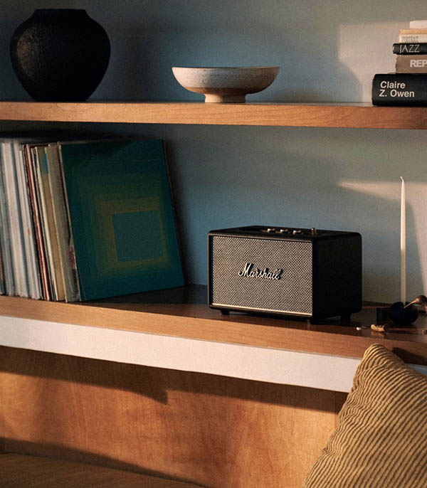 Enceinte Action 3 Bluetooth noir Marshall