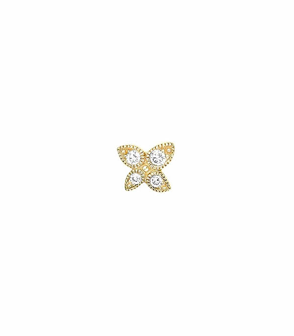 Boucle d'oreille Whisper Or jaune Stone Paris