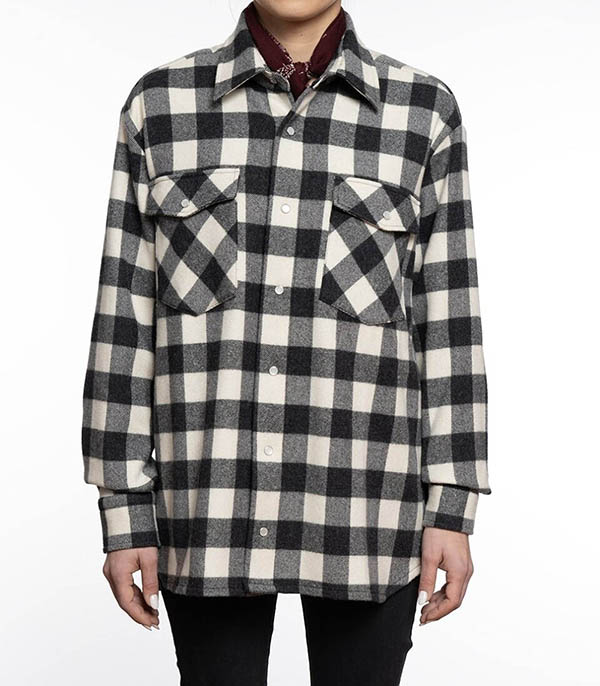 Surchemise Bernie Charcoal destin - Taille M