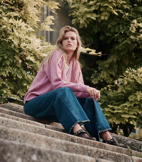 Cardigan Alpaga Amish