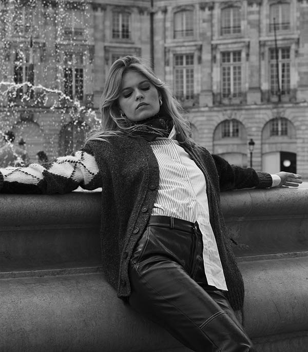 Cardigan en jacquard Atomofactory