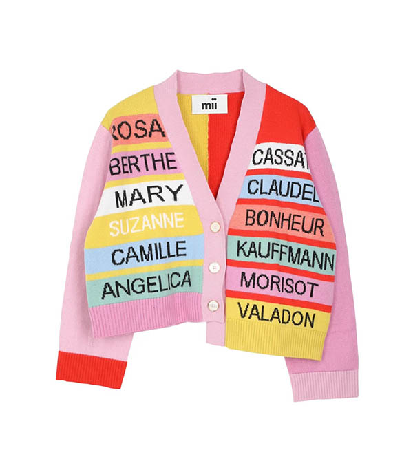 Cardigan Yaelle Pink Mii