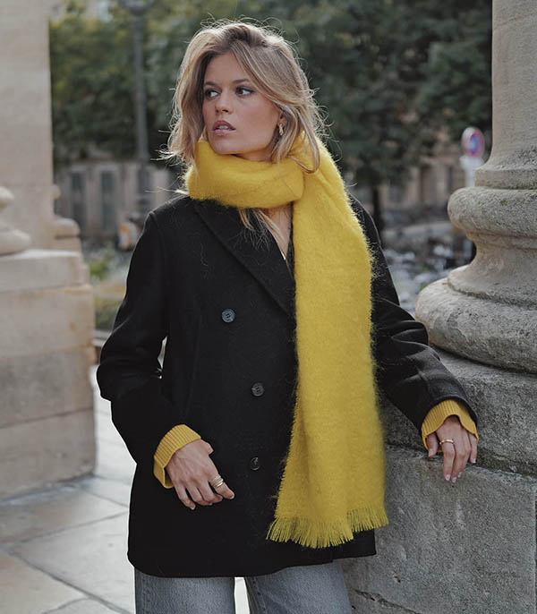 Manteau blazer Ariella Noire Paltò