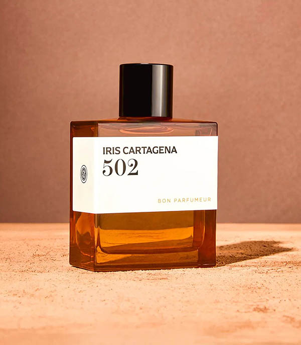 Eau de Parfum 502  Mandarine d'Italie, Iris Maroc et Infusion de Cacao 100 ml Bon Parfumeur