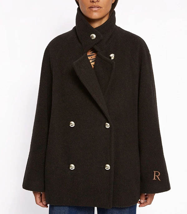Manteau Driver Chocolat Roseanna