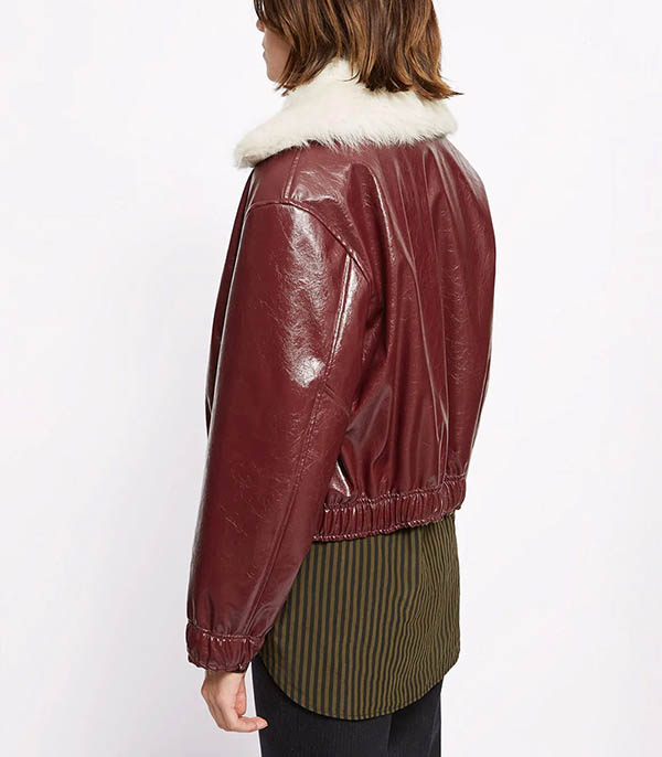 Veste Vernie Orsof Bordeaux Roseanna