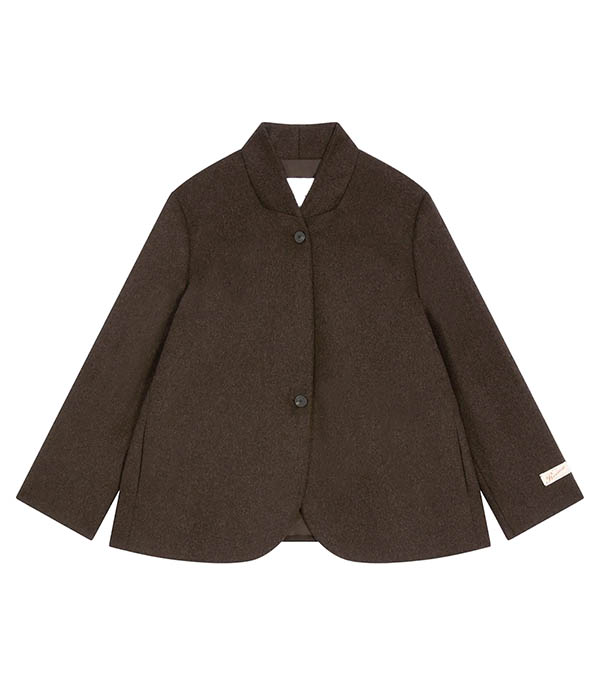 Veste en Laine Kaia Chocolat Roseanna