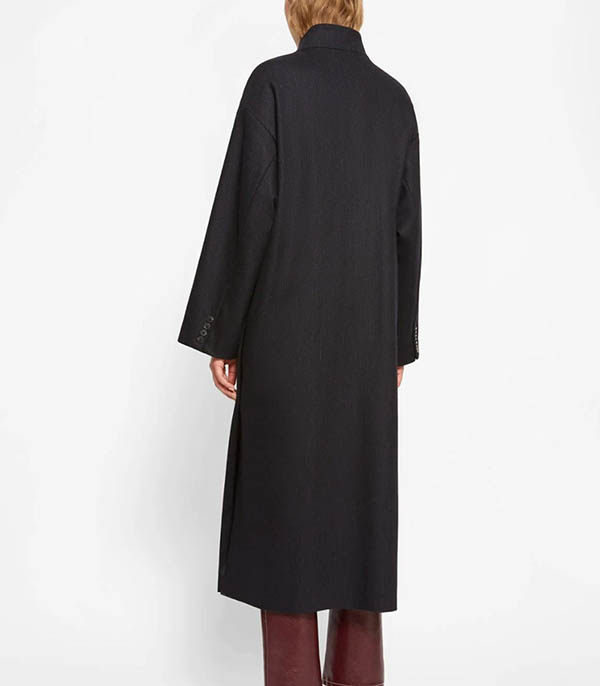 Manteau long America Noir Roseanna