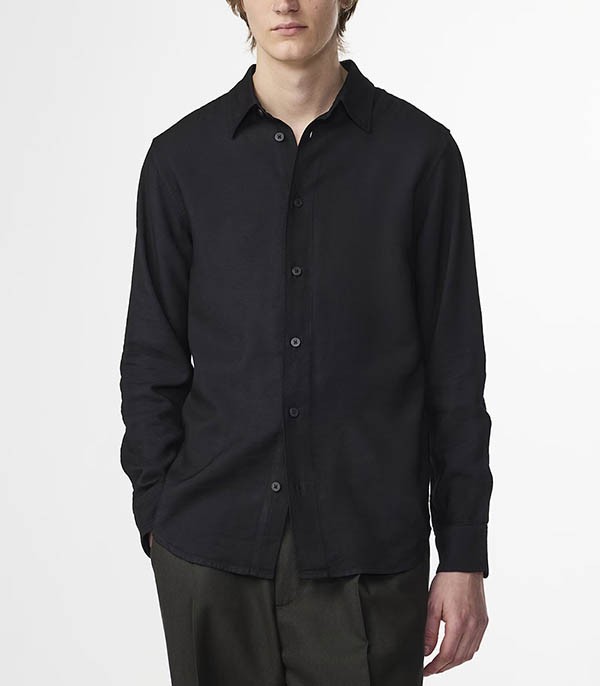 Chemise Colby 5027 homme Noire NN07