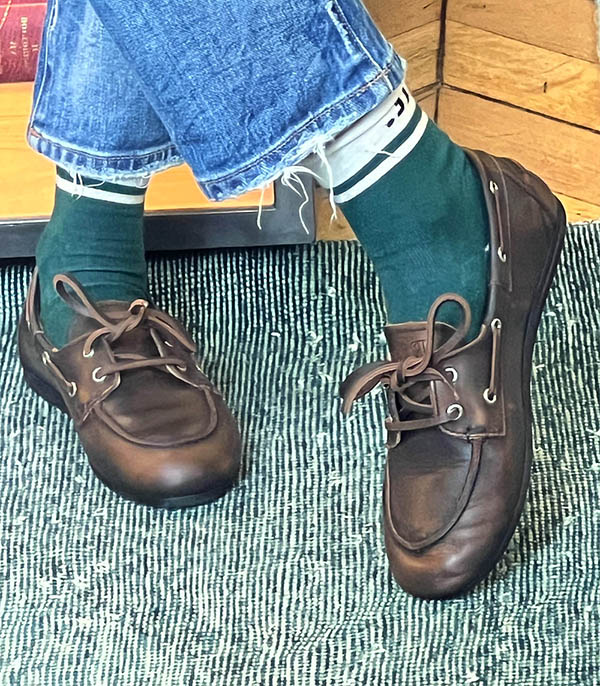 Mocassins Boat Brushed Coffee Posa