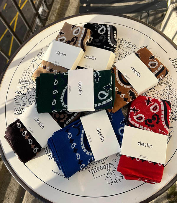 Bandana Copper 59 x 59 cm destin