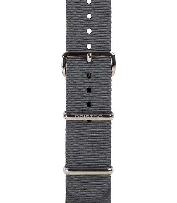 Grey Nato strap 280mm Briston