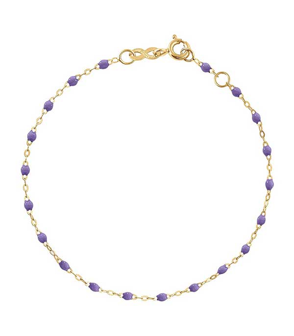 Bracelet Or Jaune et Perles de résine Gigi Clozeau Bracelet Or Jaune et Perles de résine Gigi Clozeau