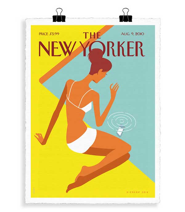 The-New-Yorker 101 Niemann Dropped Call  56 x 76 cm Image Republic