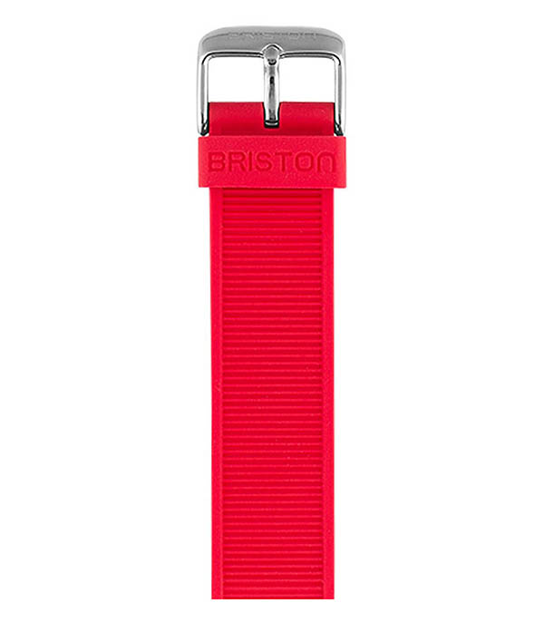 Bracelet de montre silicone Rouge Briston