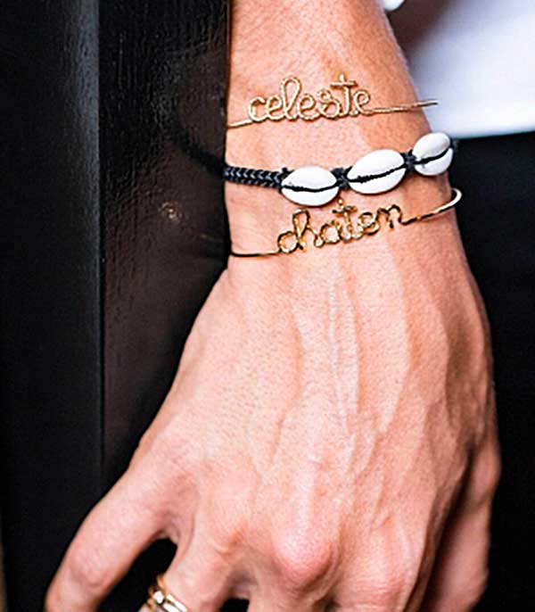 Bracelet Happy en or Atelier Paulin