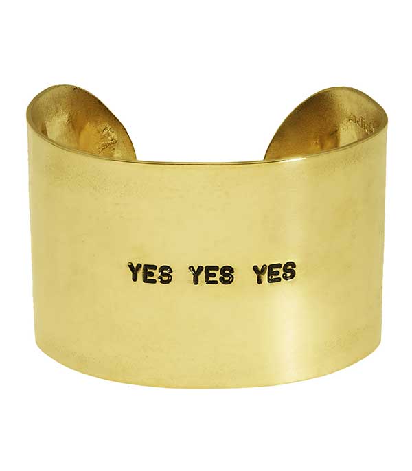 Manchette gravée Yes Yes Yes Atelier 7|12