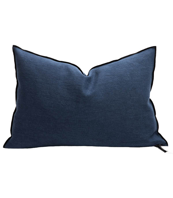 Linen Stone Washed cushion 40 x 60 cm Maison de Vacances